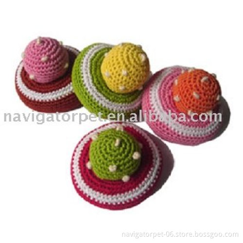 Pet Crochet Toy:Circular Donut
